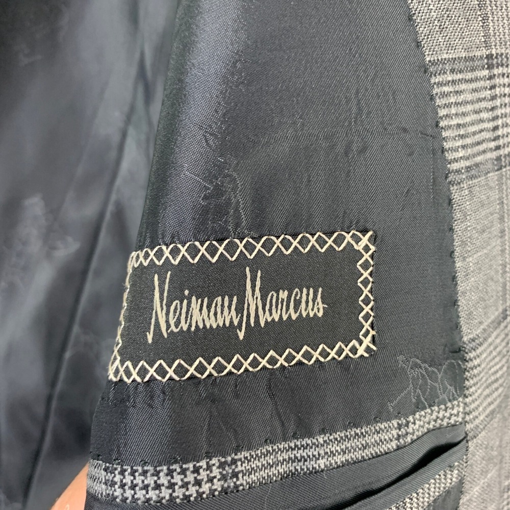 Brioni Colosse Blazer Jacket Men 42l Gray Wool Wi… - image 7